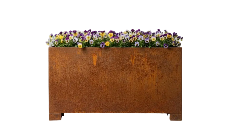 Face jardinière Corten