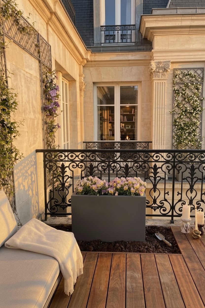 Jardinière haute