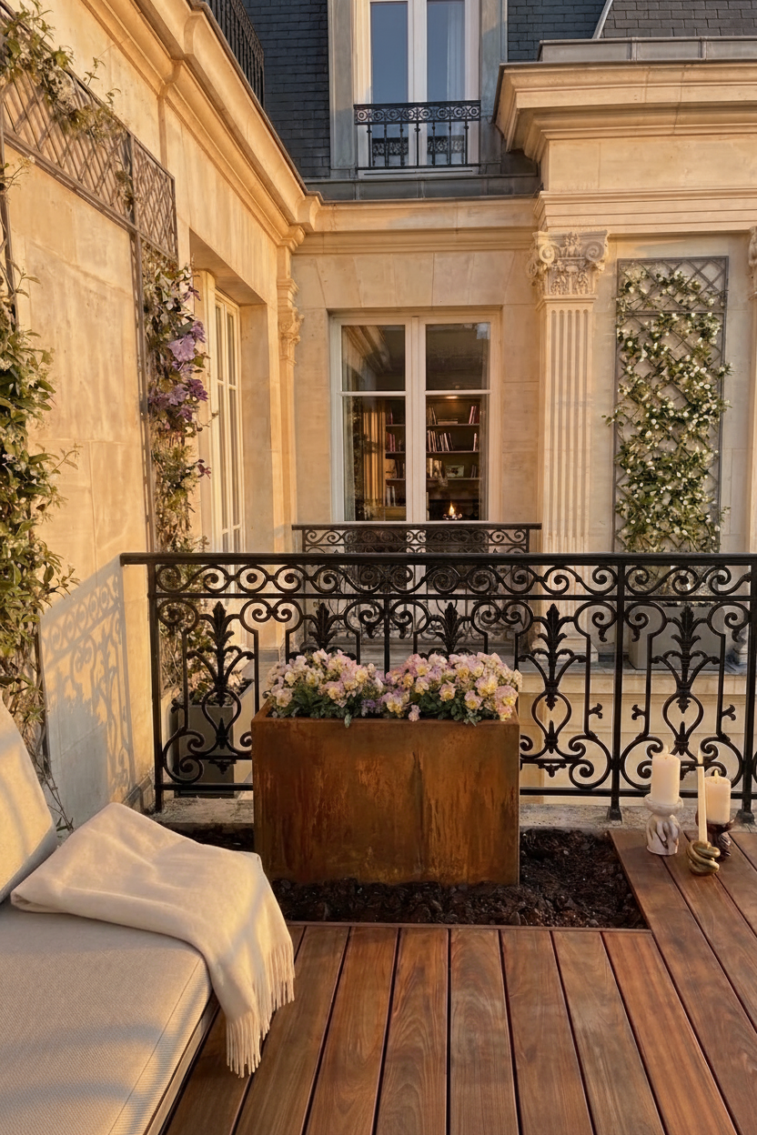Jardinière haute